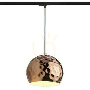 Lampă cu pandantiv Blondie 25 la 1 fază. Șine de cupru 230 V E27 42 W. small 1