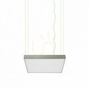 Lampă suspendată structurală cu leduri 55x55 aluminiu periat 230 V 48 W 3000 K small 1