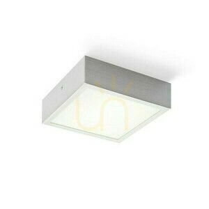 Plafond Structural Led 20x20 montat la suprafață din aluminiu periat 230 V 12 W 3000 K small 1