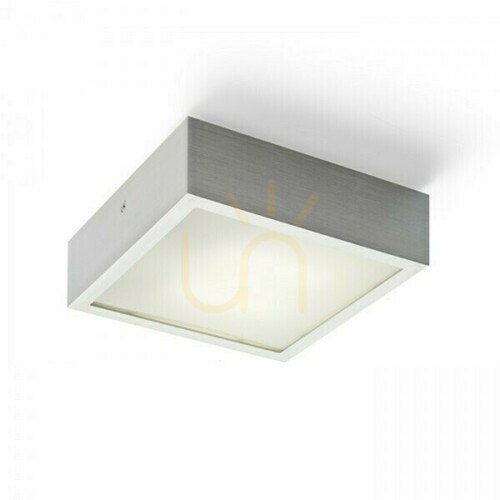 Verifica Plafond Structural Led 20x20 montat la suprafață din aluminiu periat 230 V 12 W 3000 K