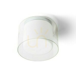 Veneția 23 Plafonieră de baie Veneția 23 Plafonieră de baie Sticlă transparentă/ sticlă opalină/Crom 230 V E27 20 W Ip44 small 0