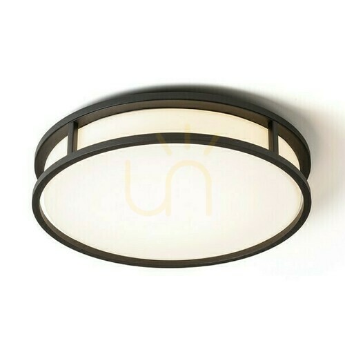 Verifica Lampă de baie Grande Led 35 Plafon Opal Glass/Negru 230 V 24 W Ip44 3000 K