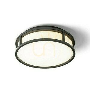 Lampă de baie Grande Led 25 Plafon Opal Glass/Negru 230 V 12 W Ip44 3000 K small 0