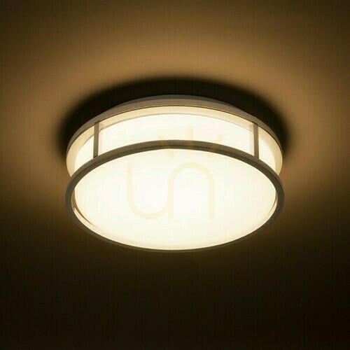 Verifica Lampă de baie Grande Led 25 Plafon Opal Glass/Chrome 230 V 12 W Ip44 3000 K
