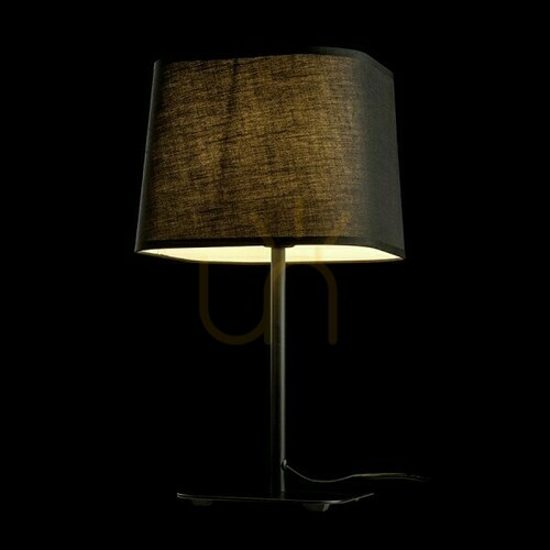 Verifica Lampă de masă Perth Black/Black 230 V E27 15 W.