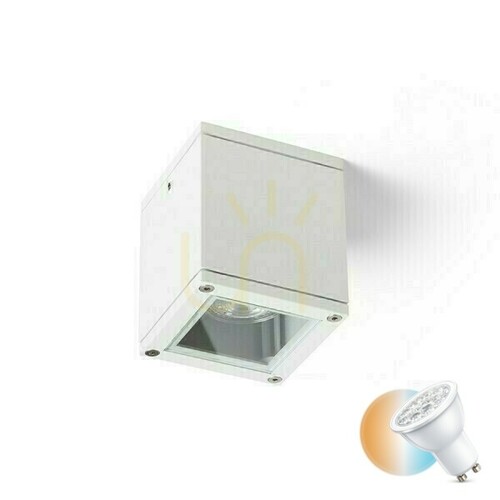 Verifica Plafoniere în aer liber Keig Plafonieră albă 230 V Gu10 35 W Ip65