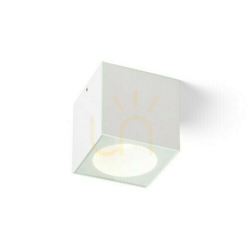 Verifica Plafonduri în aer liber Senza Sq Plafon alb transparent 230 V Led 6 W Ip65 3000 K
