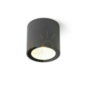 Plafonduri de exterior Senza R Plafonieră de tavan antracit sticlă transparentă 230 V Led 6 W Ip65 3000 K small 1