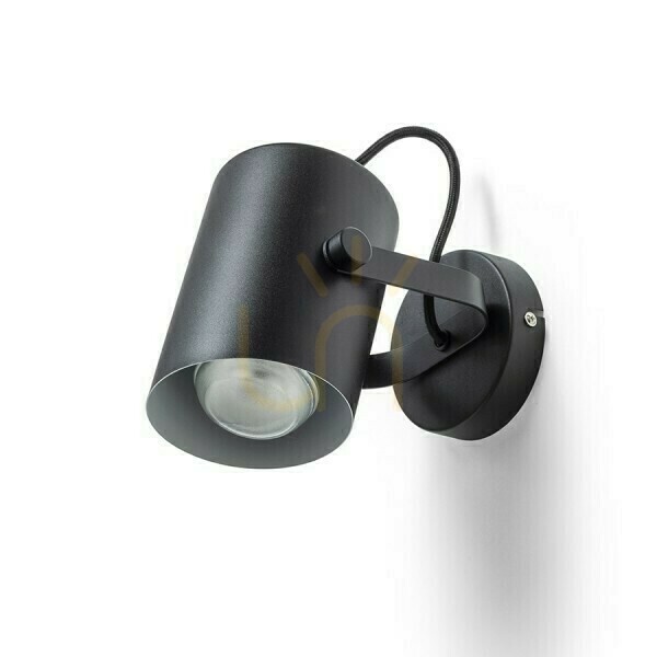 Afişa Haren Lampă de suprafață neagră 230 V E27 15 W. Haren Lampă de suprafață neagră 230 V E27 15 W.