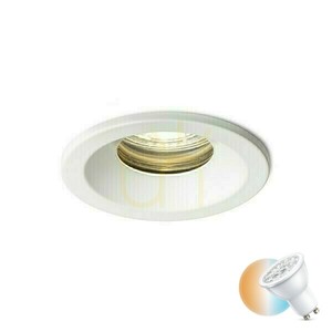 Spot încastrat RENDL BELLA GU10 R13598 alb, Ø 8,3 cm, decupaj 6,8 cm, IP65, 230V max. 15W small 0