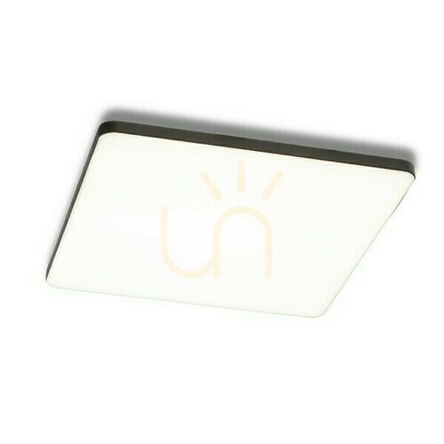 Verifica Bjork Sq 20 Corp de iluminat încastrat negru 230 V Led 18 W 3000 K