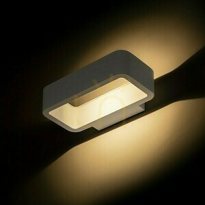 Lampă de perete în aer liber Tapa White 230 V Led 6 W Ip54 3000 K small 2