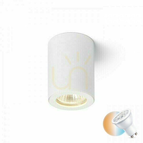 Verifica Lampă de baie Lola 88 Ceiling White 230 V Gu10 15 W Ip54