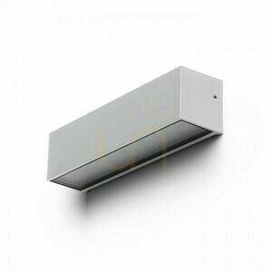 Lampă de perete pentru exterior Camargue Silver Grey Satin Glass 230 V Led 6 W Ip65 3000 K small 3