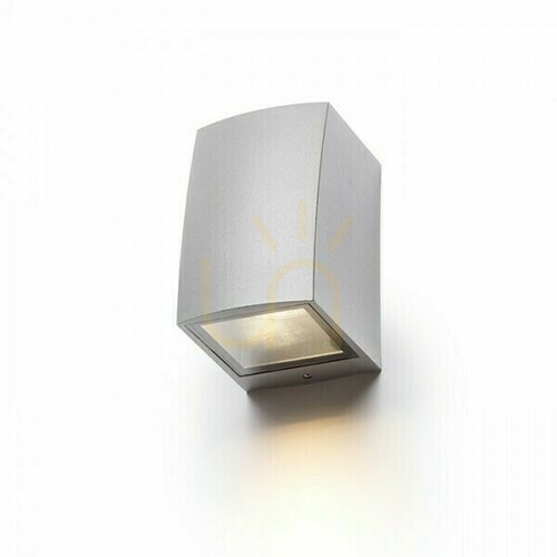 Verifica Selma lampă de perete pentru exterior Silver Grey 230 V Gu10 35 W Ip54
