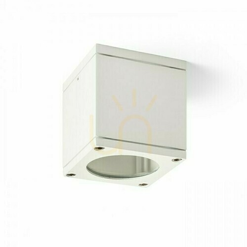 Verifica Plafonduri în aer liber Rodge Plafonieră albă 230 V Gu10 35 W Ip54