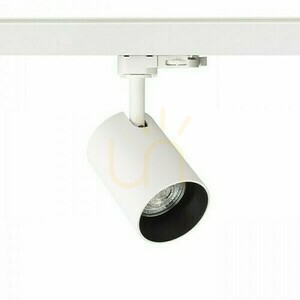 Connor Spotlight pentru șină trifazată alb/negru 230 V Led Gu10 10 W. small 1