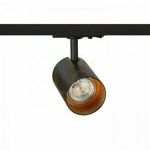 Connor Spotlight pentru 1 fază Black/Gold Rail 230 V Led Gu10 10 Watt. small 4