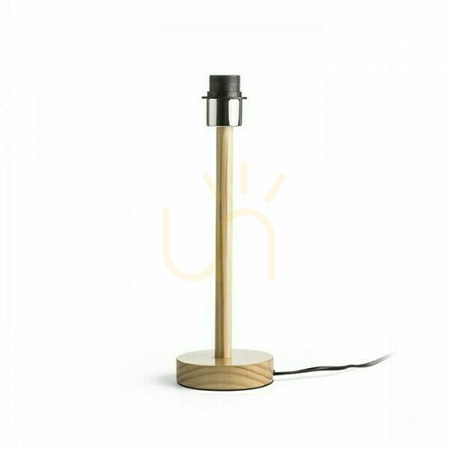 Verifica Maui Abajur accesoriu pentru masă Suport de masă din lemn 230 V E27 20 W.