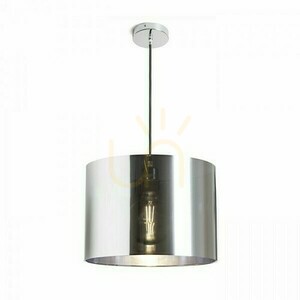 Lampă suspendată Rendl Fancy 35/25 R13418, folie cromată, E27, diametru 35 cm small 0