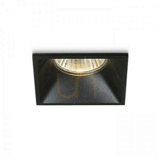 Verifica Zuri Sq Corp de iluminat încastrat negru 230 V Gu10 35 W.