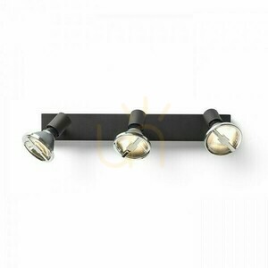 Lampă de perete Trica Iii Black 230 V Gu10 3x25 W. small 3