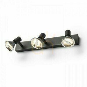 Lampă de perete Trica Iii Black 230 V Gu10 3x25 W. small 5