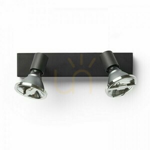 Spot de perete și tavan Rendl TRICA II negru 2 × GU10 2 × 25 W R13374 small 4