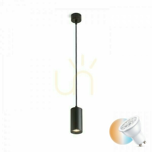 Verifica Belenos Lampă suspendată negru 230 V Led Gu10 9 W.