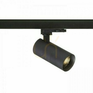 Forza Spotlight pentru șină trifazată negru 230 V Led Gu10 10 W. small 0