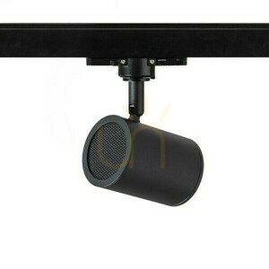 Cadenza Spotlight pentru șină trifazată negru 230 V Led Gu10 10 Watt. small 3