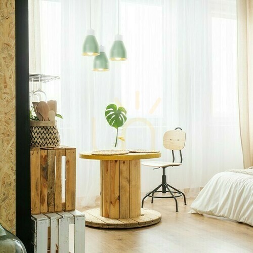 Verifica Lampă suspendată Frutti Green Ceramic Lamp 230 V E27 28 W.