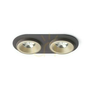 Sharm R Ii Pearl Gold/Bronz Corp de iluminat încastrat 230 V Led 2x10 W 24° 3000 K small 0
