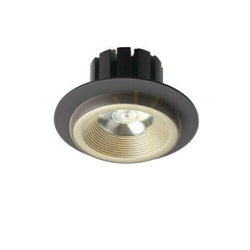 Verifica Sharm R I Pearl Gold/Bronz Corp de iluminat încastrat 230 V Led 10 W 24° 3000 K