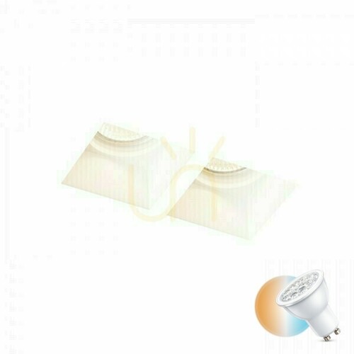 Verifica Aparat de iluminat Quo Sq Ii încastrat Gypsum 230 V Gu10 2x35 W.
