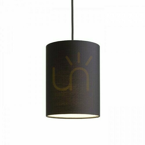 Verifica Abajur, Ron 15/20 Polycotton Black/White PVC Max abajururi. 28 W