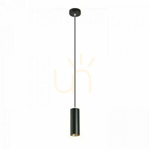 Mavro Lampă suspendată negru/auriu 230 V Led 12 W 38° 3000 K small 2