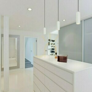 Mavro Lampă suspendată albă 230 V Led 12 W 38° 3000 K small 1