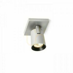 Kenny I Lampă cu montare pe suprafață din aluminiu periat/negru 230 V Gu10 35 Watt. small 1