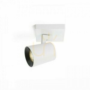 Spot aplicat RENDL KENNY I alb/negru GU10 max. 8 W 230 V small 1