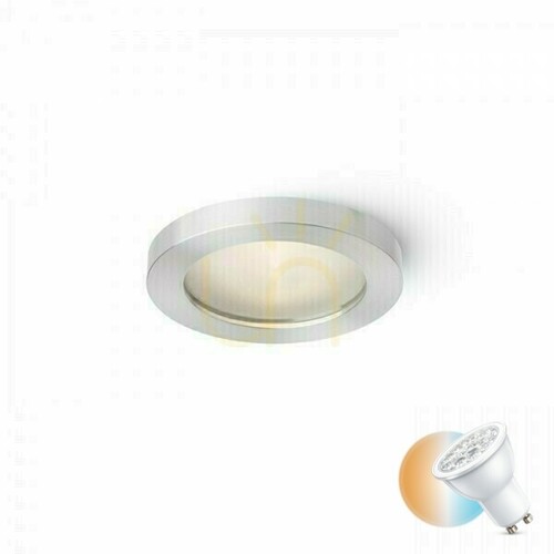 Verifica Majestic Aluminiu periat Aluminiu încastrat 230 V Gu10 35 W Ip44