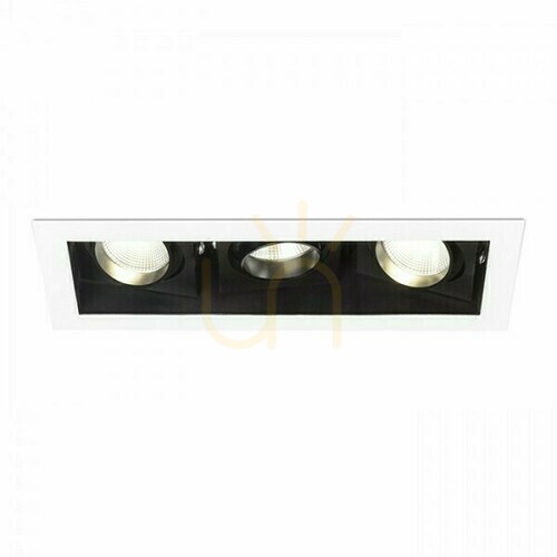 Verifica Corp de iluminat încastrat Rendl BONDY III, alb, LED 3 × 7 W, 3000 K, R12858