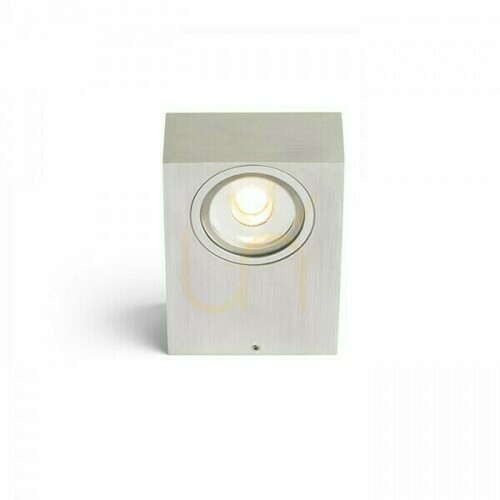 Verifica Lampă de perete în aer liber Korso I Aluminiu periat 230 V Led 5 W 120° Ip54 3000 K