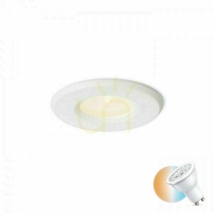Corp de iluminat de încastrat Apriori White Satin Glass 230 V Gu10 35 W Ip54 small 0