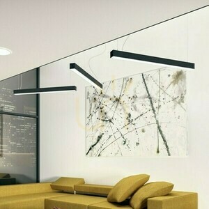 Pesante 75 Lampă suspendată Negru 230 V Led 40 W 3000 K small 1