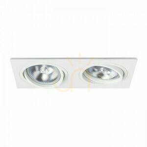 Pasadena G53 Sq Ii White 12 V 2x50 W 2x50 W corp de iluminat încastrat. small 2