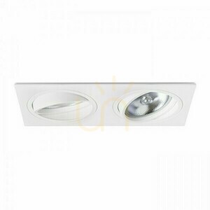 Pasadena G53 Sq Ii White 12 V 2x50 W 2x50 W corp de iluminat încastrat. small 3
