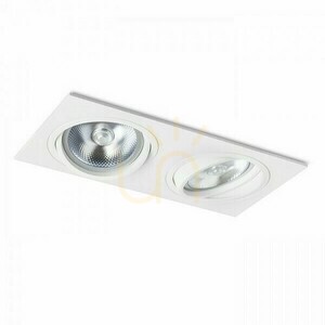 Pasadena G53 Sq Ii White 12 V 2x50 W 2x50 W corp de iluminat încastrat. small 0