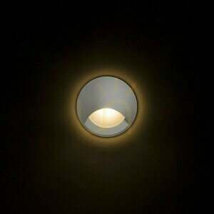 Corp de iluminat încastrat în exterior Club Ind Silver Grey 230 V Led 3 W Ip54 3000 K small 1