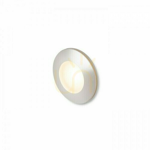 Verifica Corp de iluminat încastrat în exterior Club Silver Grey 230 V Led 3 W Ip54 3000 K